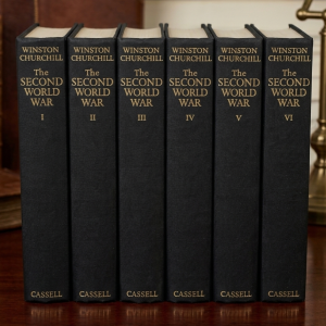 Second World War - Winston Churchill First Edition Set by Cassell & Co